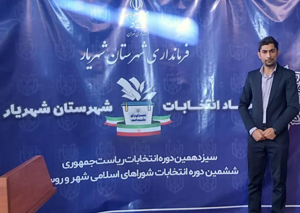 سعید بیگلری در ششمین دوره انتخابات شورای شهر ثبت نام کرد